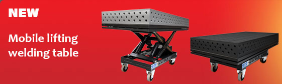 Mobile welding tables