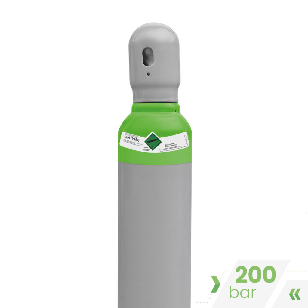 Butla gazowa Ar CO2 150bar 8l